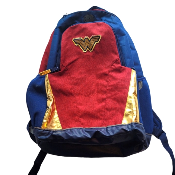 wonder woman Handbags - Wonder woman backpack retro comics many pockets